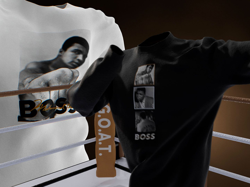 علامة BOSS تطلق مجموعة مستوحاة من الملاكم محمد علي